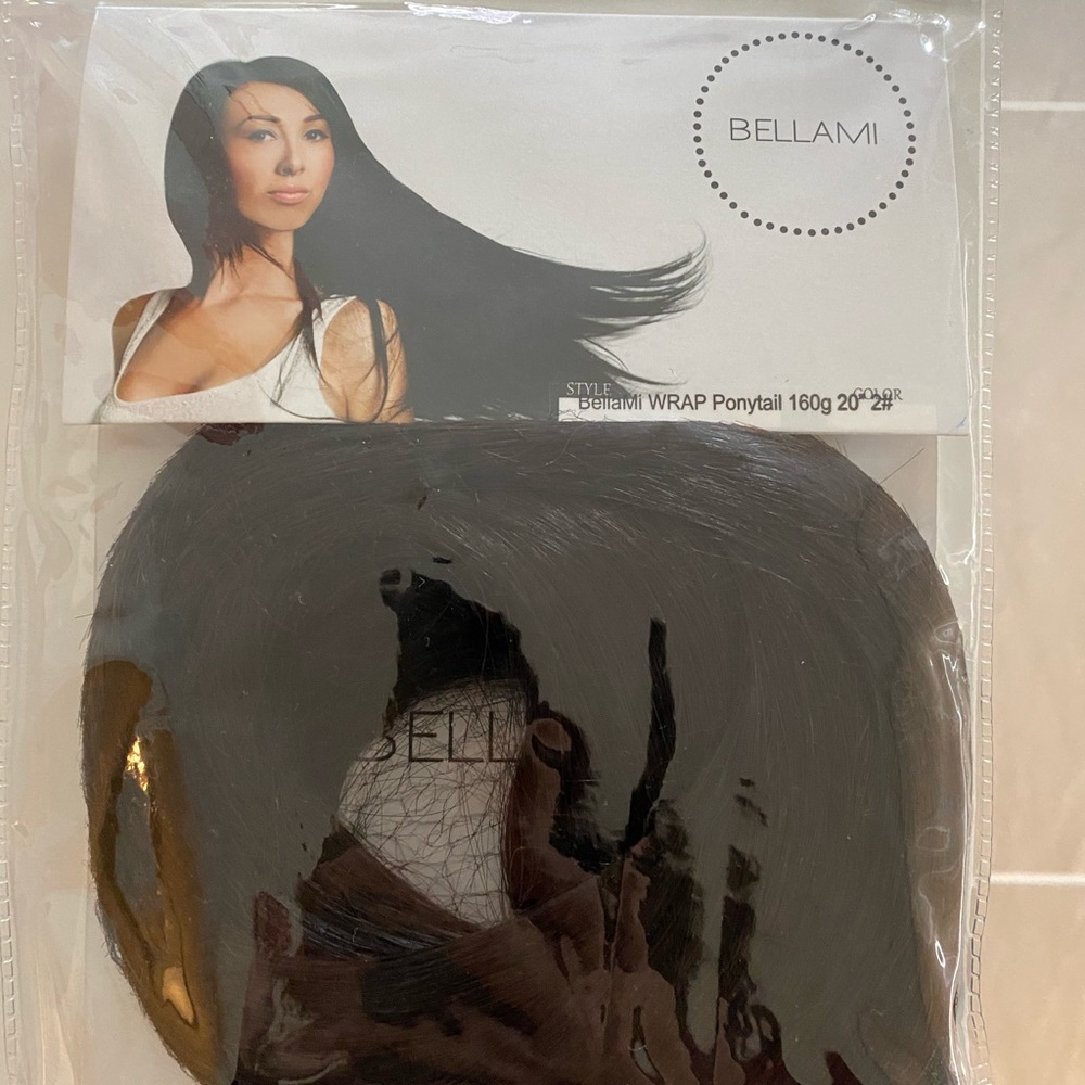 Bellami Wrap Ponytail 160g 20” dark brown